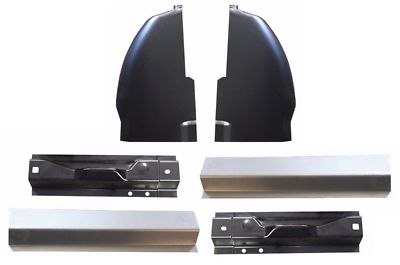 1999-2017 Ford Super Duty 6Pc Extended Cab Corner, Front & Rear Rocker Kit