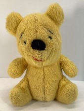 Vintage Walt Disney Winnie The Pooh 11" Plush Toy Bear No Vest