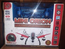 New Mini Orion Camera Drone Live Feed LCD Screen 2.4GHz 4.5-Channel HD720p