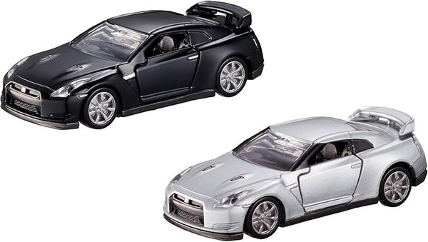 Takara Tomy Tomica Premium No. 17 Nissan GT-R Diecast Model Car (2X Set)-image