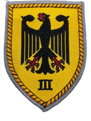 West German 3rd Army Group 3rd Korps Patch Insignia | eBay