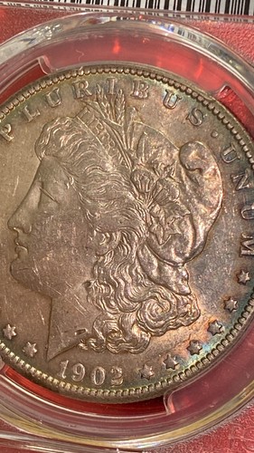 1902 S Morgan Silver Dollar, Great Date, AU Details, Better Date to Collect - Picture 2 of 8