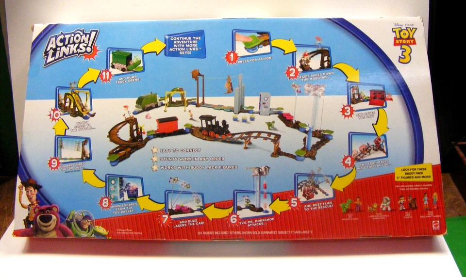 Disney Pixar Lego Toy Story 3 Deluxe Stunt Set Seis Figuras NUEVO Sellado Foto 3 de 4