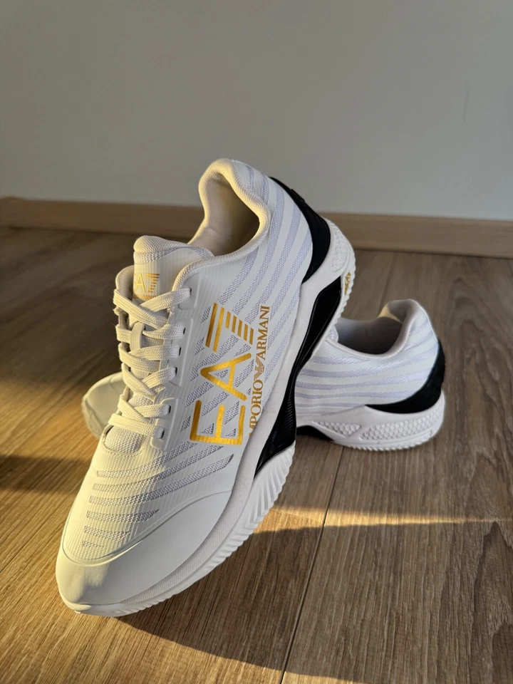 Tênis EA7 Armani Tennis Pro exclusivo 9,5 excelente estado - Imagem 2 de 4