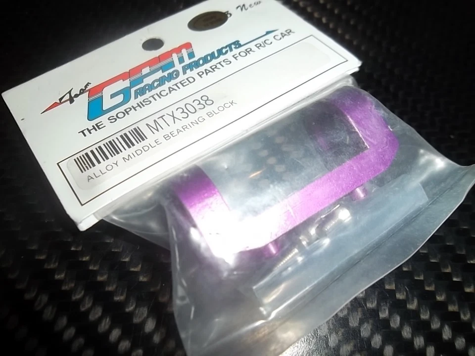 GPM MTX3038 support transmission aluminium violet MUGEN MTX3 - Photo 1/1