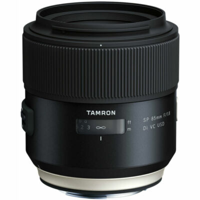 Tamron SP 85mm F/1.8 Di VC USD Lens for Canon EF.  MINT
