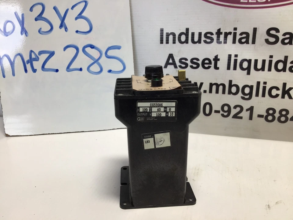 EAGLE SIGNAL BULLETIN 158  TIME DELAY RELAY CG500 SERIES ON DELAY - Image 3 of 4