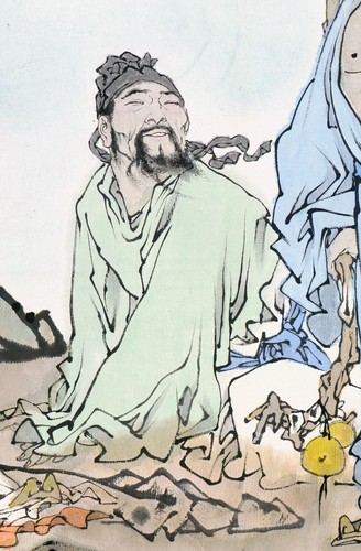 掛軸1967 ORIGINAL ART CHINESE PAINTING-Fan Zeng eight immortals&范曾 八仙图 - Picture 4 of 9
