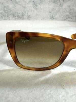 Ray-Ban RB4148 Caribbean Brown Square Sunglasses | eBay