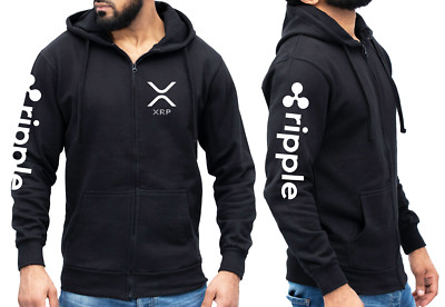 XRP Ripple ZIP Hoodie Geschenk für Trader Investor Army Moon Bull Market Hodl Pullover