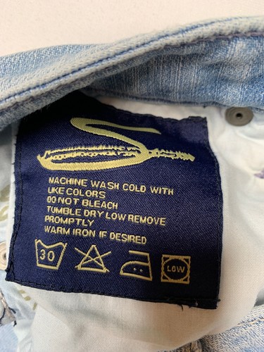 Seven7 Jeans Womens Light Wash Flare Leg Size 27 Measure 28x28 - Picture 4 of 11