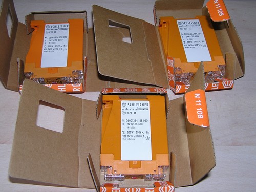 New old stock - Lot 3x SCHLEICHER 06001354-158 mikrolais-SYSTEM KZT11 Time Relay - Bild 3 von 5