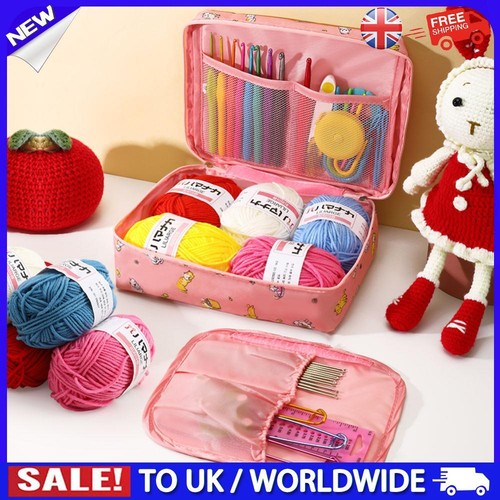  Beginner Knitting Needles Perfect Gifts with 5 Group Wool for DIY