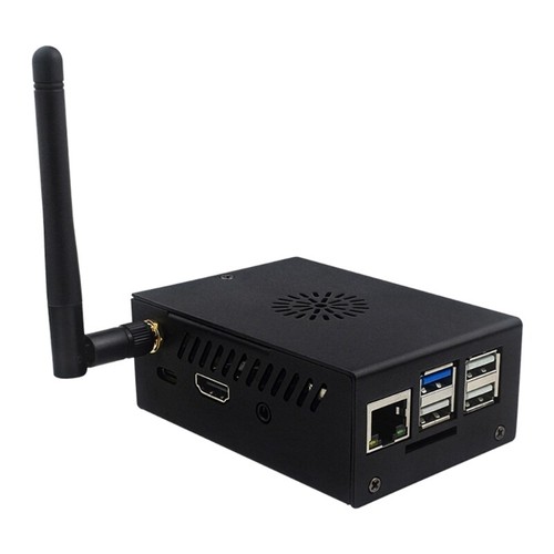 Metal Case for Orange 3B Motherboard with Easy Access Ports - Afbeelding 6 van 8