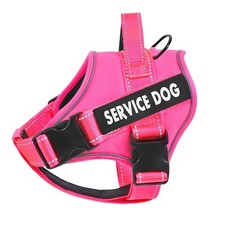 Service Dog Harness Emotional Support Pet Vest Harness Reflective Breathable ...