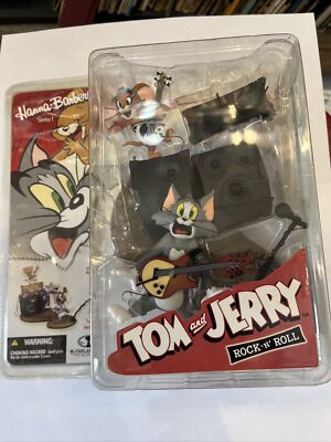 Hanna Barbera McFarlane Toys Tom Jerry Rock N Roll Series I Action Figures 2006