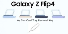 SIM Card Tray for Samsung Galaxy Z Flip4 Replacement Purple, Black, Blue Gold