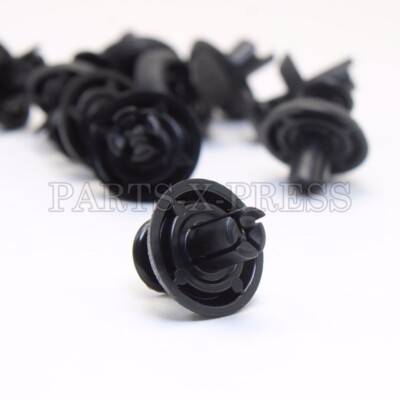 10PZ CLIP COPERCHIO Motore Supporto Radiatore Clip Ricambio Per - Foto 2