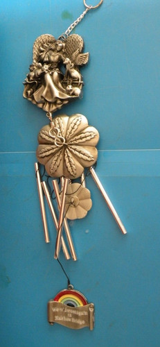 Pet Memorial Wind Chime 14"  we will meet again M12