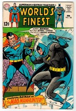 DC - WORLD'S FINEST #182 - Adams Cover - G/VG Feb 1969 Vintage Comic