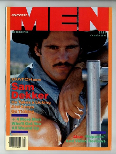 Advocate Men 1988 Sam Dekker, Colt Studio, Kurt Wilde 98pgs Gay Magazine M36370 - Picture 2 of 3