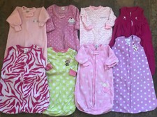 Lots of Girl's 0-3-6 M Months Sleep Sack PJ Animal, Floral Carter's  Your Pick