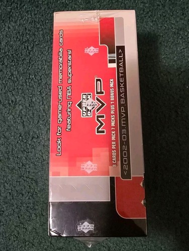 2002-03 Upper-Deck MVP NBA Basketball (Factory Sealed Box, 8 Cards/8 Packs) - Picture 4 of 6