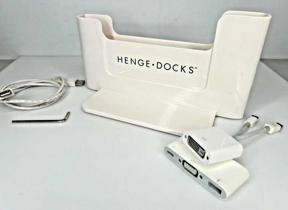Henge Docks für 13" MacBookPro mit Zubehör