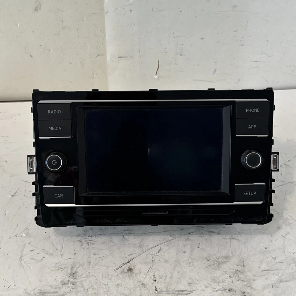 2019 VOLKSWAGEN JETTA MULTIMEDIA PLAYER RADIO STEREO OEM 17A035868 - Image 2 of 4