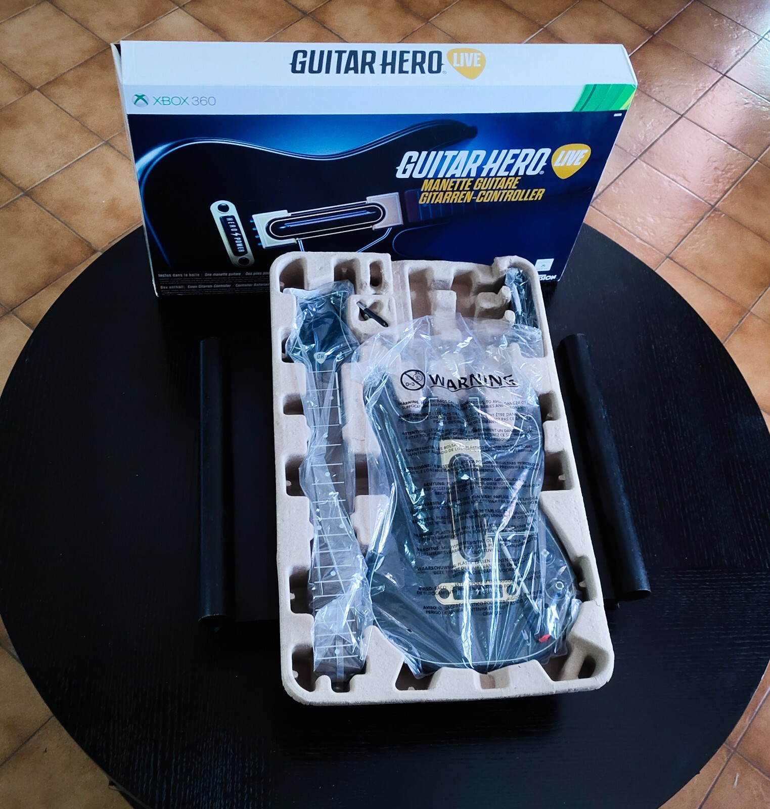 👻 Guitare Guitar Hero Live PC Clone Hero Xbox 360 Adaptateur Dongle USB TB État