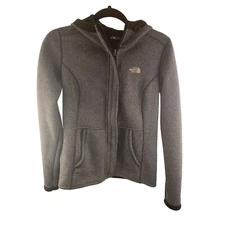 The North Face Womens Better Sweater Zip up Jacket Charcoal Gray Size XS