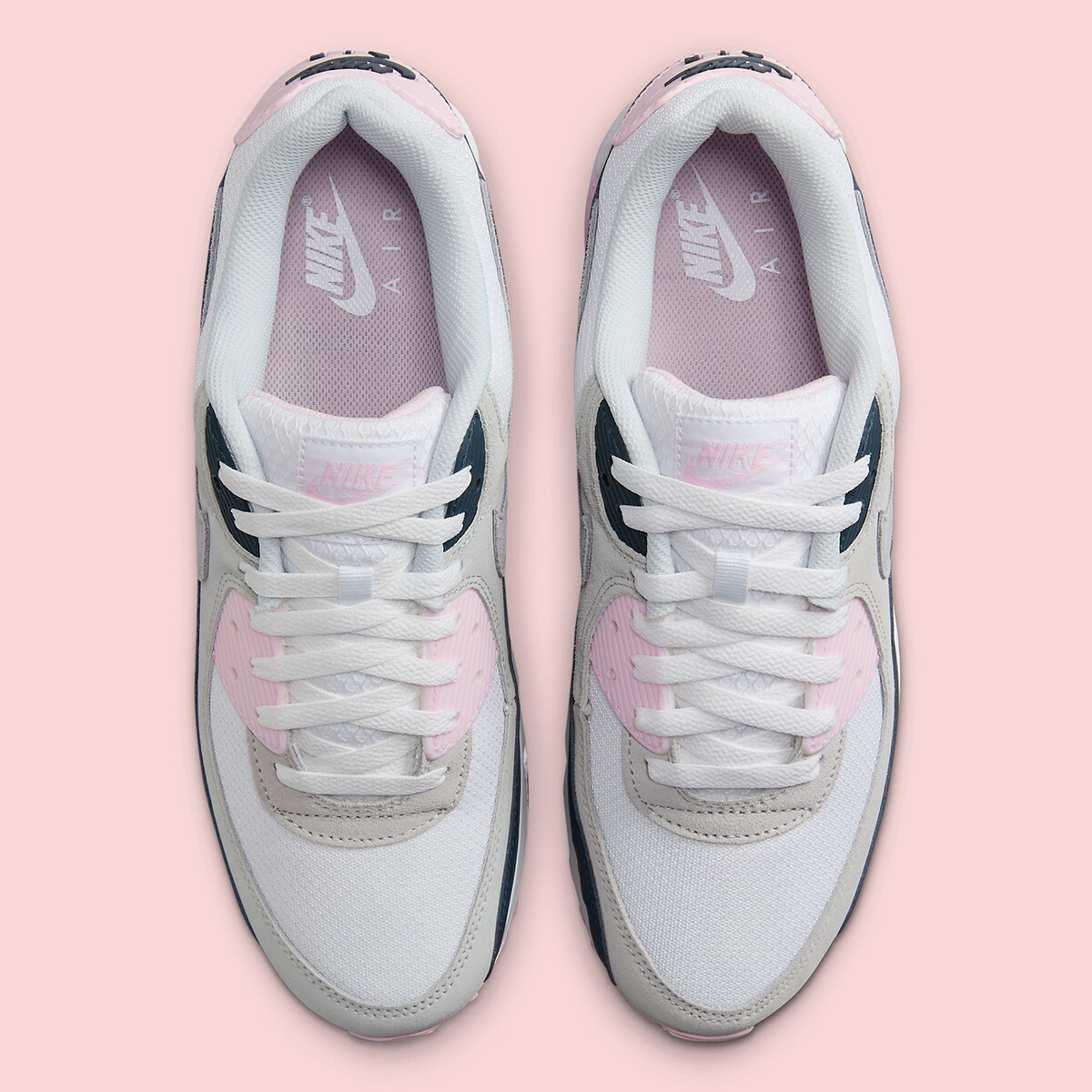 Size 9 - Nike Air Max 90 Pink Foam Armory Navy for sale online | eBay