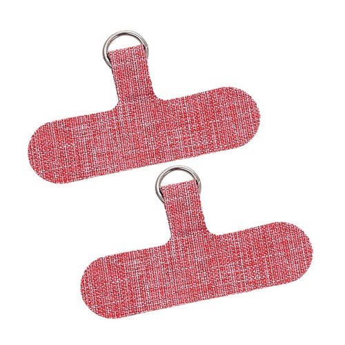 Phone Lanyard Tab For Tether Card Cord Gasket Clip Hole Hanging Strap Patch 2pcs - Photo 9 sur 19