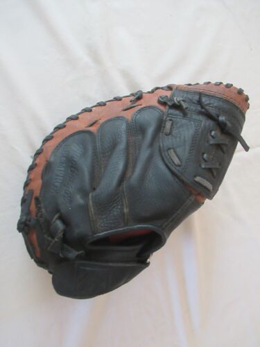 MacGregor Model BBCMPROX 32" Catchers Mitt Glove RHT Full Grain Leather Nice - Picture 2 of 7