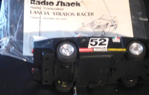 RARE VINTAGE RADIO CONTROLLED LANCIA STRATOS RACER - Picture 5 of 5