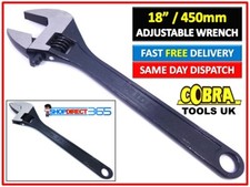 Quality Large Jumbo 18" inch / 450mm Monkey Wrench Adjustable Spanner Tool 25-53