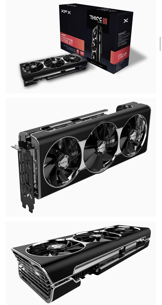 【ジャンク品】XFX RX 5700 XT XFX Radeon RX 5700 XT THICC III Ultra Review - Packaging