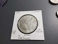 2003 Portugal - Nautica, 10 Euro, (.500 Silver) lustrous BU