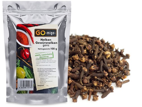 100g Nelken Gewürznelken ganz 0,1kg
