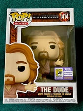 The Dude #1414 Funko Pop! The Big Lebowski SDCC 2023 Exclusive Official Sticker