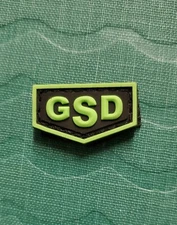 Greg Stevens Design GSD Ranger Eye - Glow In Dark - Hook & Loop Morale Patch