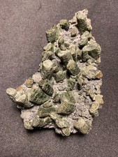 Diopside, Chromium Diopside, Manganite, Tieshan, Daye, Hubei, China