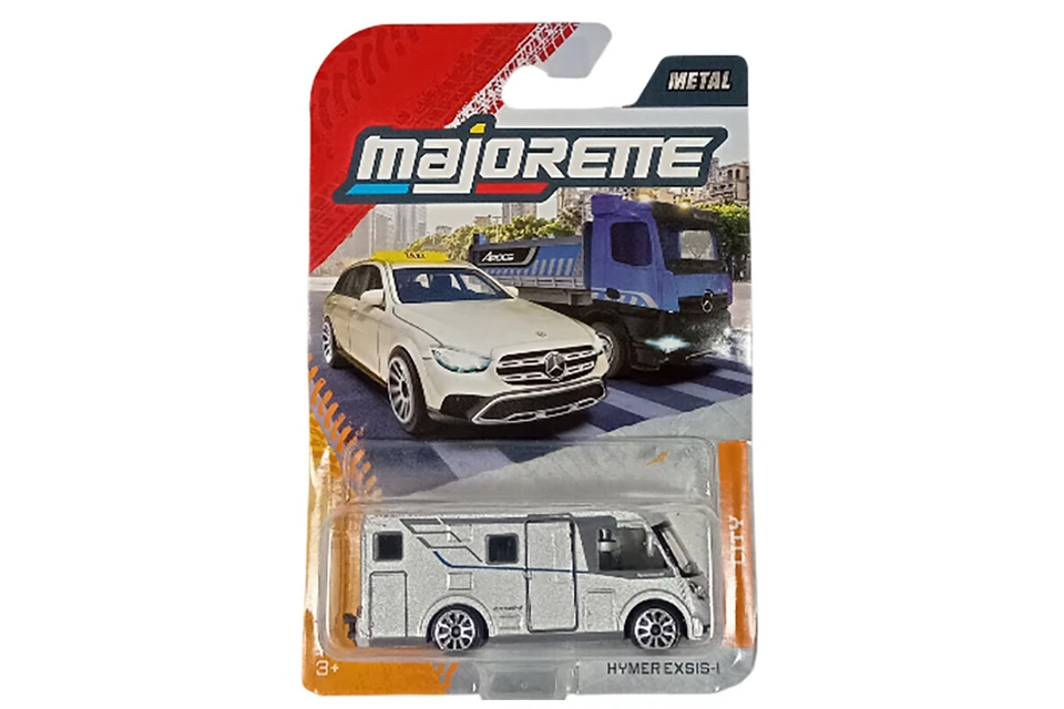 Majorette 8503000002 Hymer Exsis-I Wohnmobil silber - City 1:64