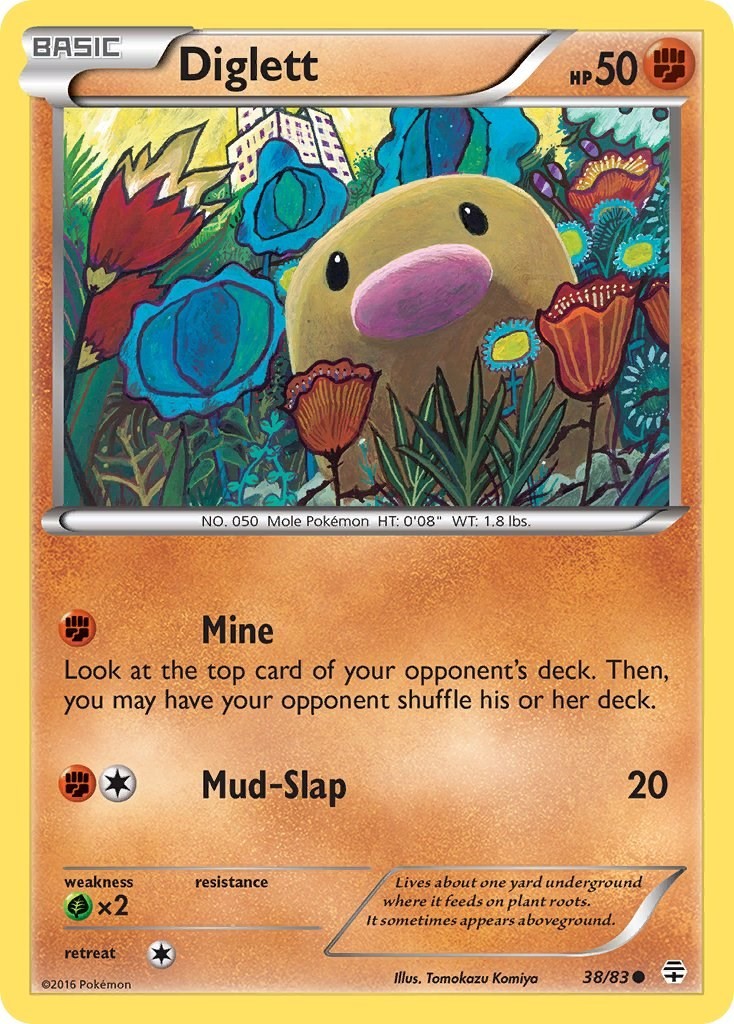 MP - Diglett GEN - 38/83 Generations