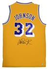 Magic Johnson Autographed LA Lakers NBA Basketball Jersey ASI Proof
