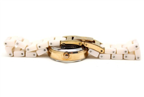 Reloj para dama Anne Klein diamante rosa madreperla esfera AK/2660 NECESITA batería - Imagen 5 de 5