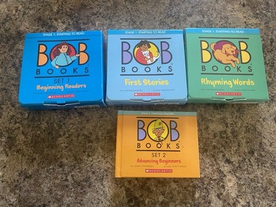 Scholastic Bob Books Box Set Set 1 Beginning Readers Ages 4-8