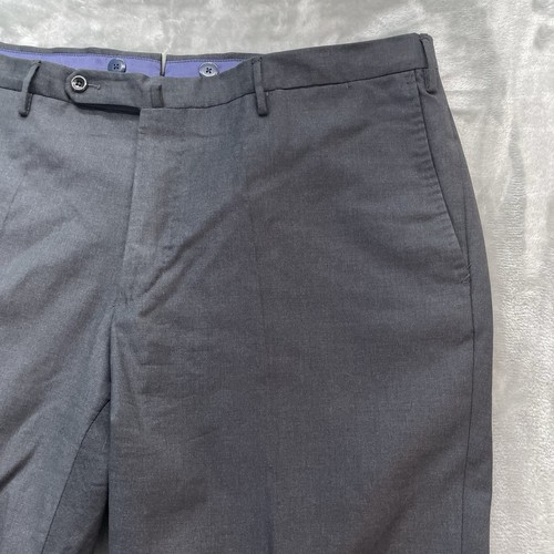 Incotex Pants Men's size 40x33 super 150 classic fit pattern B Slowear Designer - Picture 12 of 18