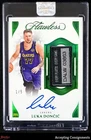 2024 Flawless Vertical Emerald Luka Doncic GAME USED TAG PATCH AUTO 1/5 Lakers A