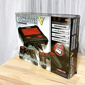 HOME GAME COMPUTER V Famicom Compatible Console Factory Sealed 2 Controllers